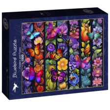 Bluebird 1500 db-os puzzle - Flowers and Flyers (90596) puzzle, kirakós
