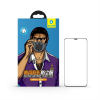 Blueo Apple iPhone XS Max Blueo Receiver Dustproof 2.5D Silk Full Üvegfólia - Fekete