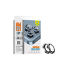 Blueo METAL HD KAMERAVÉDŐ ÜVEGFÓLIA IPHONE 17 PRO 6.3 / 17 PRO MAX 6.9 EZÜST
