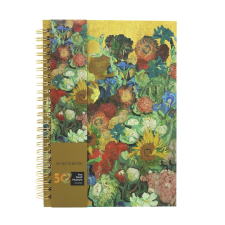 Blueprint Collections Ltd Blueprint A5 spirálos füzet, Van Gogh 50 füzet
