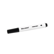 BLUERING Alkoholos marker 3mm, kerek végű Bluering® fekete filctoll, marker
