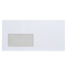 BLUERING Boríték LA4, szilikonos bal ablak 45x90mm, 110×220mm, B20A15 Bluering® boríték