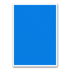 BLUERING Etikett címke, 210x297mm, 1 címke/lap kék Bluering® etikett