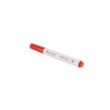 BLUERING Flipchart marker rostirón vizes kerek végű 3mm, Bluering® piros filctoll, marker