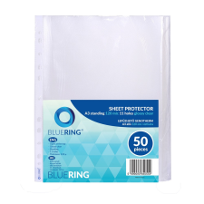 BLUERING Genotherm lefűzhető, A3, 120 micron álló, víztiszta Bluering® 50 db/csomag, irattartó