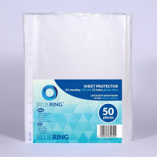 BLUERING Genotherm lefűzhető, A3 álló 120 micron víztiszta BLUERING 50 db/csomag lefűző