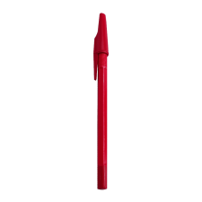 BLUERING Golyóstoll 0,5mm hatszögletű test kupakos Bluering® Flash, írásszín piros toll