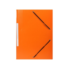 BLUERING Gumis mappa A4, 300g. karton sarok gumírozással Bluering®, narancs mappa