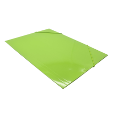 BLUERING Gumis mappa A4, 300g. karton sarok gumírozással Bluering®, zöld mappa