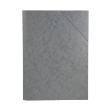 BLUERING Gumis mappa A4, festett prespán mintás karton Bluering® szürke mappa