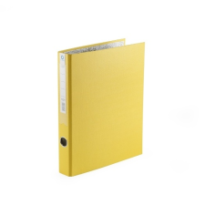 BLUERING Gyűrűskönyv A4, 3,5cm, 4 gyűrűs Bluering® sárga gyűrűskönyv