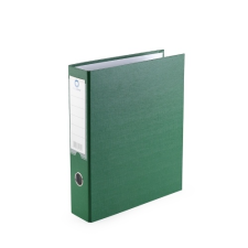 BLUERING Gyűrűskönyv A4, 6,5cm, 4 gyűrűs zöld gyűrűskönyv