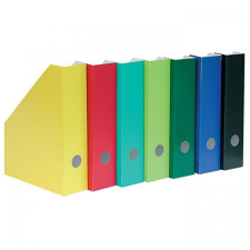 BLUERING Iratpapucs 8cm, mikrohullámú karton Bluering®, kék irattartó