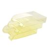 BLUERING Irattálca műanyag 550 extra széles 345x270x67mm, Bluering®, áttetsző sárga
