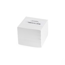 BLUERING Kockatömb 8x8x6,5cm, ragasztás nélküli, 80% fehérség Bluering® fehér jegyzettömb