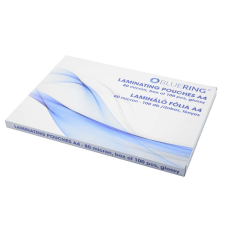 BLUERING Lamináló fólia a4, 80 micron 100 db/doboz, bluering® lamináló fólia