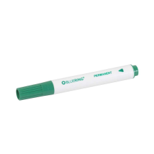 BLUERING Permanent marker 3mm, kerek végű bluering® zöld filctoll, marker