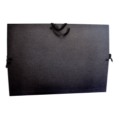 BLUERING Rajztartó mappa A1, méret műbőr, szalagfüles Bluering® prémium mappa