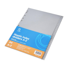 BLUERING Regiszter műanyag A-Z Bluering® szürke regiszter és tartozékai
