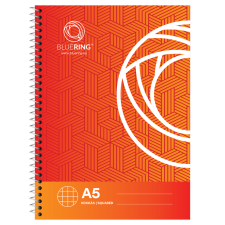 BLUERING Spirálfüzet A5, 70lap Bluering® kockás füzet