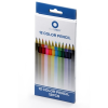 BLUERING Színes ceruza készlet, hatszögletű Bluering® 12 klf. szín