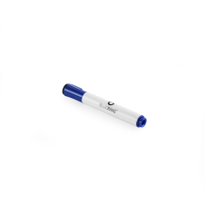BLUERING Táblamarker 3mm mágneses, táblatörlővel multifunkciós kék BLUERING filctoll, marker