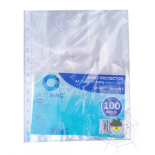 BLUERING víztiszta A4-es lefűzhető genotherm - 50 micron - 100 db/csomag lefűző