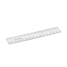 BLUERING Vonalzó 15cm, műanyag Bluering® vonalzó