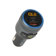  Bluetooth 5.1 FM Transzmitter telefon kihangosítóval + USB 3.0 Gyorstöltő fm transzmitter