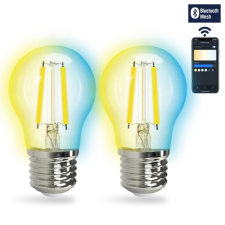 Bluetooth intelligens izzó Mesh G45 4.5W CCT 2 db. távirányítóval izzó
