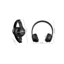  Bluetooth-os vezeték nélküli fejhallgató zenehallgatáshoz és hívásokhoz fülhallgató, fejhallgató