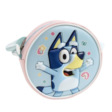 Bluey Cheerful 3D oldaltáska, válltáska gyerek hátizsák, táska