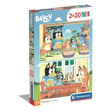  Bluey Family Time 2x20 db-os puzzle Clementoni puzzle, kirakós
