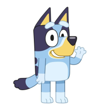 Bluey formapárna, díszpárna 21x31 cm lakástextília