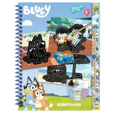  Bluey Fun scratch képkarcoló készlet és activity szett oktatójáték