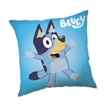 Bluey Happy párna, díszpárna 40x40 cm lakástextília