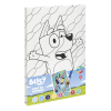 Bluey Happy számos kifestő szett