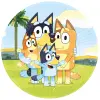  Bluey Joke papírtányér 8 db-os 23 cm
