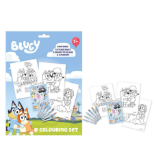 Bluey Life színező szett matricával gyermek- és ifjúsági könyv
