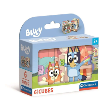  Bluey Play All Day mesekocka 6 db-os Clementoni puzzle, kirakós