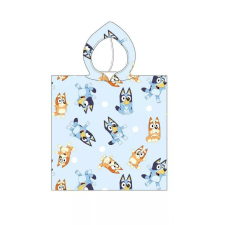 Bluey poncsó törölköző 50x115cm (Fast Dry) babatörülköző, kifogó