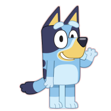  Bluey Wave formapárna, díszpárna 35x27 cm lakástextília