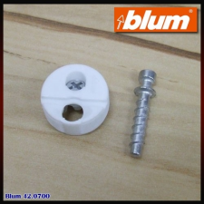 Blum B 42.0700.01 Fehér csavaros összekötő