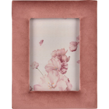 Blush Bordeaux képkeret MDF bársony megjelenés 13 cm x 18 cm fényképkeret