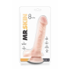 Blush Novelties Mr. Skin Cock 8" - letapasztható, herés, vízálló, élethű dildó - 22,9 cm (testszínű)