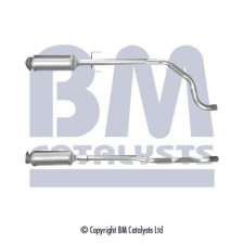BM CATALYSTS Korom-/részecskeszűrő, kipufogó BM CATALYSTS BM11169 kipufogó alkatrész