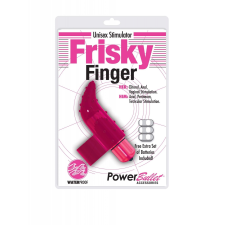 BMS Frisky Finger - vízálló ujjvibrátor (pink) vibrátorok