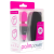 BMS PalmPower Pocket Wand - akkus, mini masszírozó vibrátor (pink-fekete)