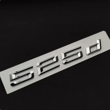  BMW 520d 520i 525d 530d 530i 535d Kiegészítő felirat csomagtartóra 525d autó dekoráció