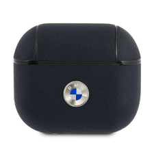 BMW BMA3SSLNA AIRPODS 3 tok tengerészkék / Kék Geniune Leather Silver Logo audió kellék